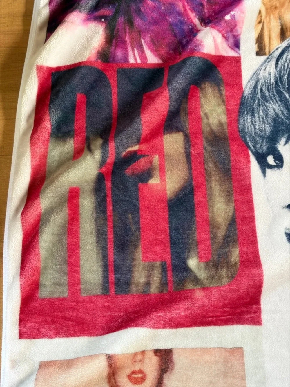 official Taylor Swift The Eras Tour Fleece Throw Blanket